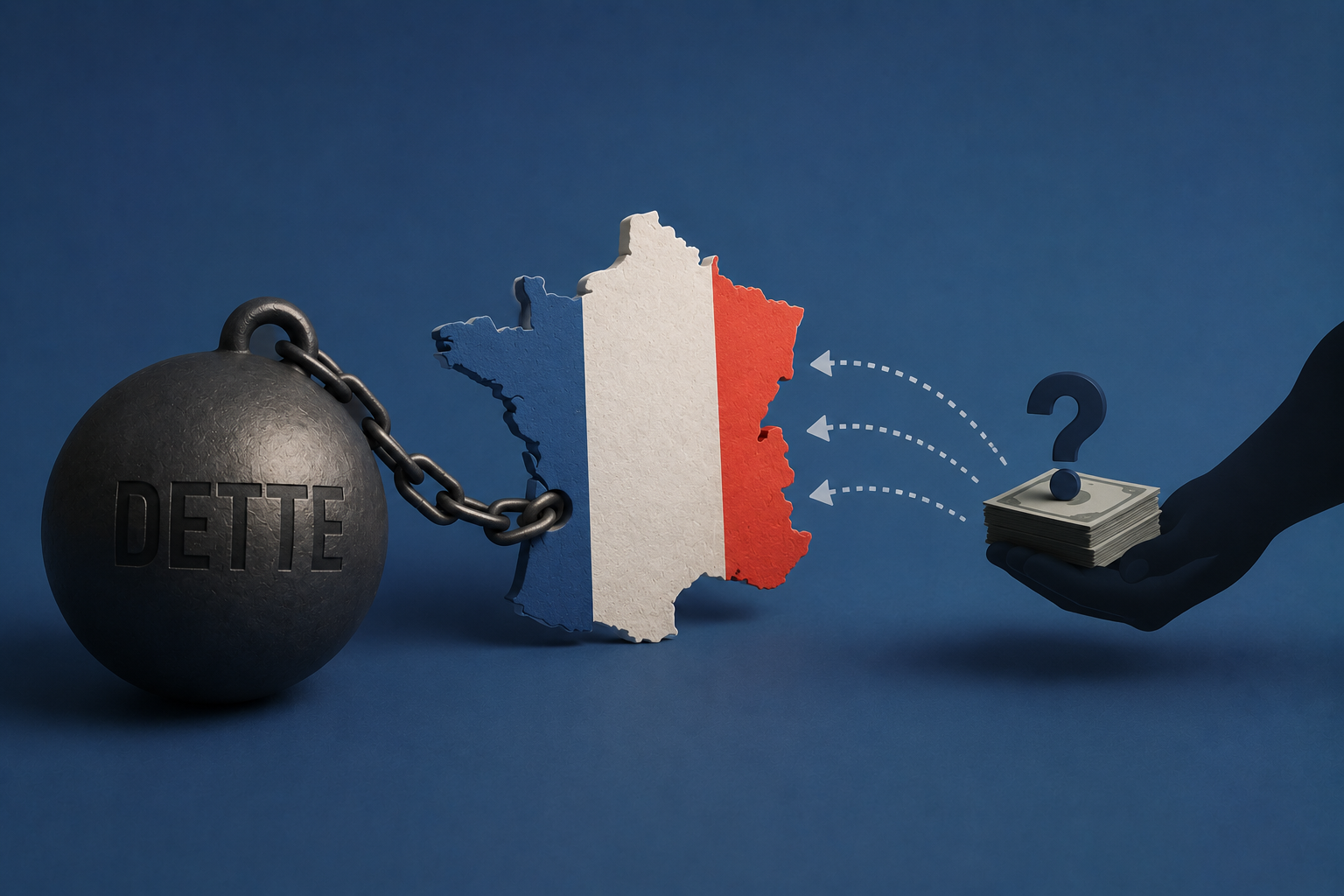 La dette publique expliquée simplement : qui prête à la France, et pourquoi ?