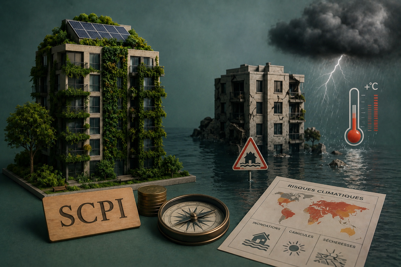 Faut-il investir dans les SCPI à l'heure du changement climatique ?